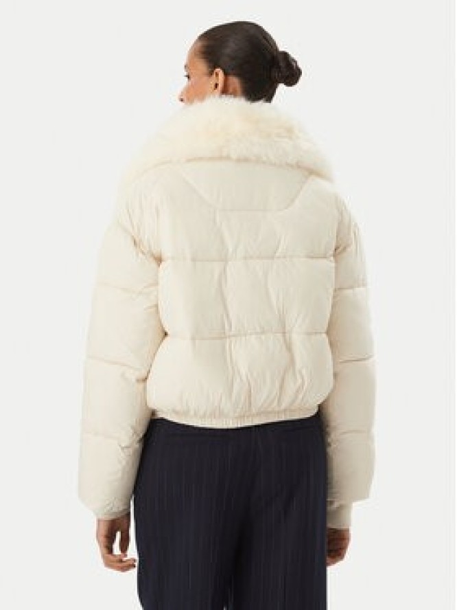 Rinascimento Kurtka zimowa CFC0127039003 Kremowy Regular Fit