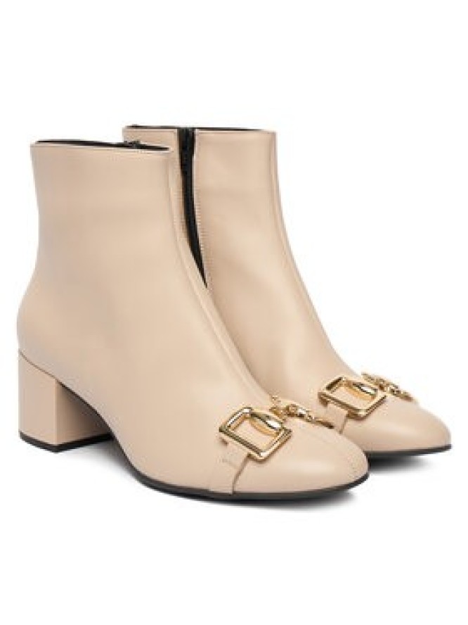 HÖGL Botki 0-184130-14000 Écru