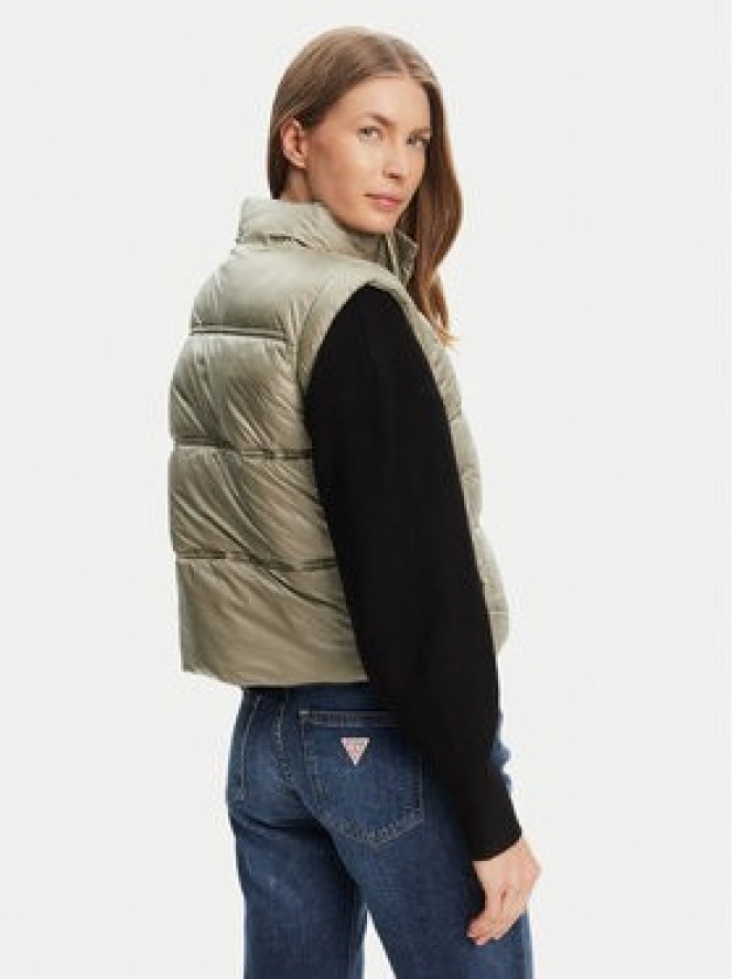 Guess Bezrękawnik W5YL11 WHDO2 Zielony Regular Fit