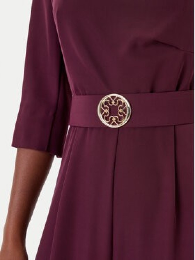 Rinascimento Kombinezon CFC0125314003 Bordowy Regular Fit