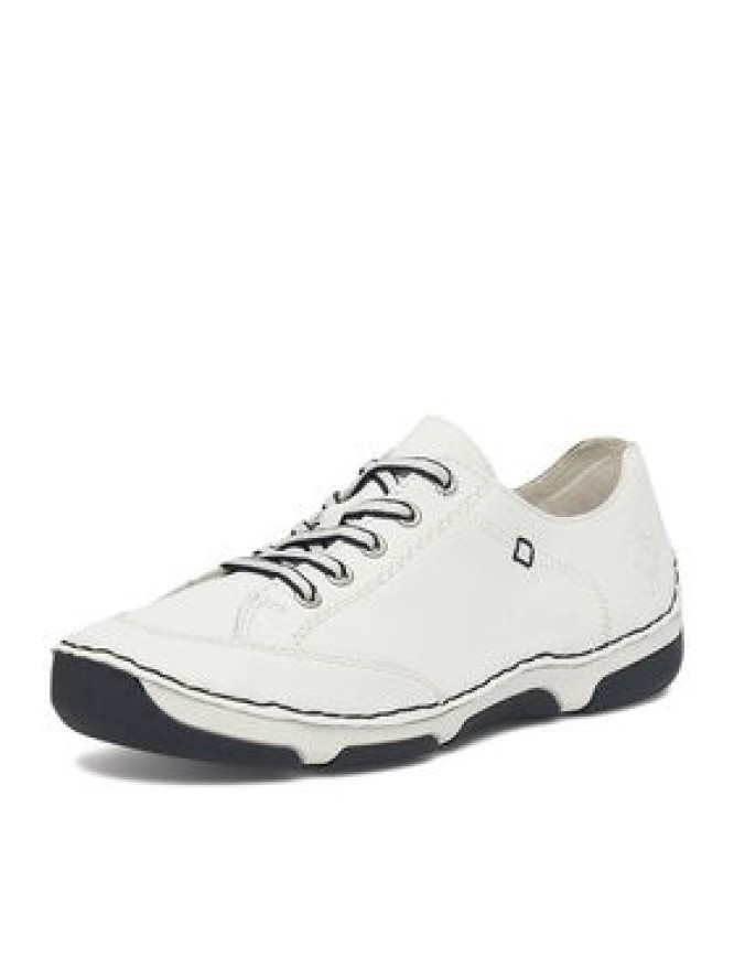 Rieker Półbuty 55901-80 Biały