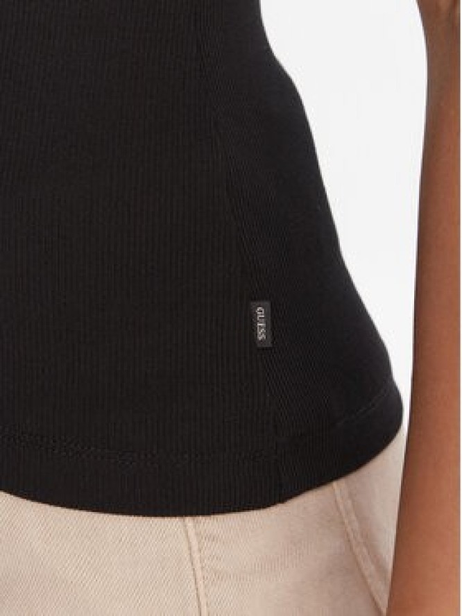 Guess Jeans T-Shirt W5BP45 KA0H1 Czarny Slim Fit