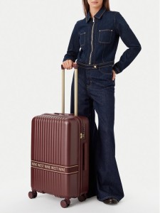 Nine West Walizka średnia CEO-NW-M-002-10 Bordowy