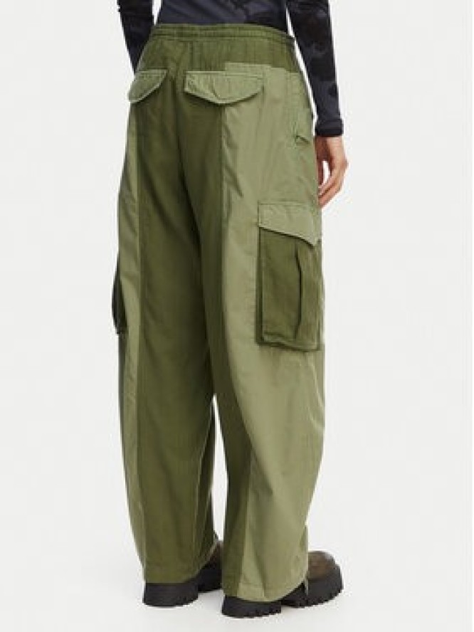 G-Star Raw Spodnie cargo D29010-E519 Zielony ciemny Straight Fit