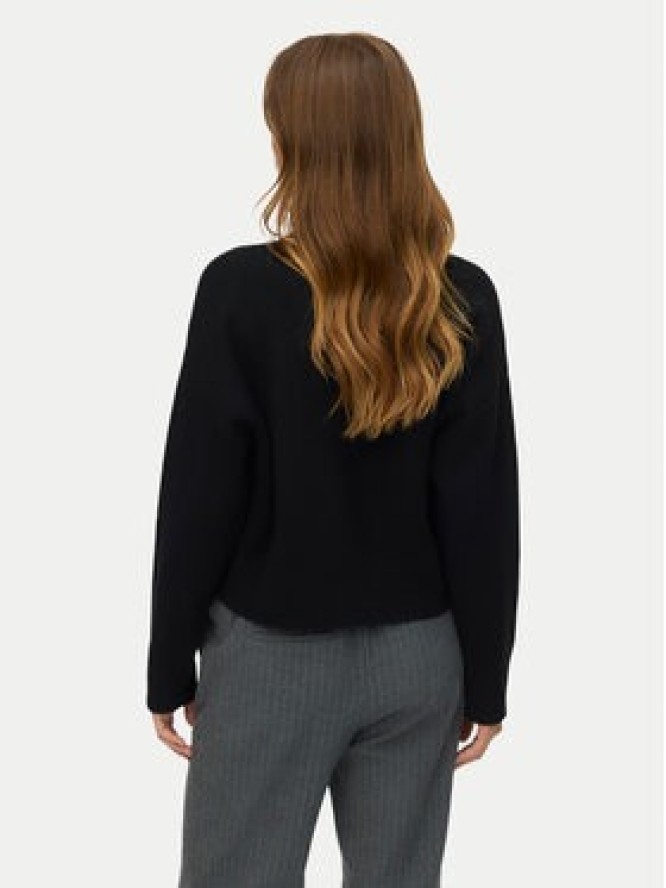 Vero Moda Sweter Gold Art 10332206 Czarny Regular Fit
