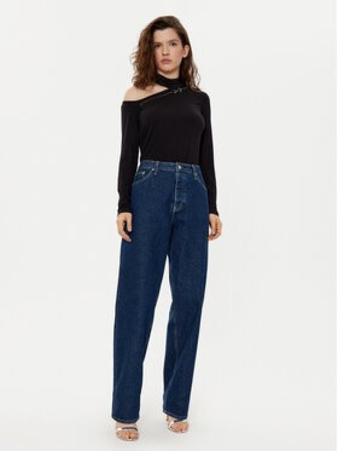 Liu Jo Bluzka TF4021 JS360 Czarny Regular Fit