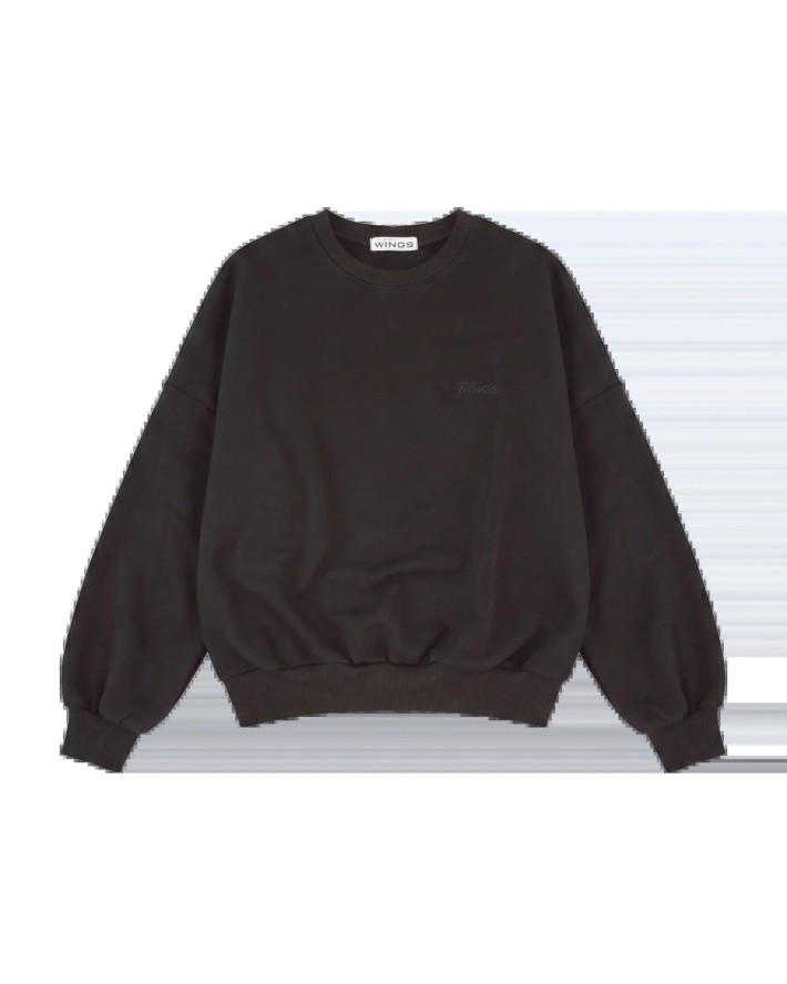 Damska bluza CREWNECK oversize UNLEASH WINGS BLACK