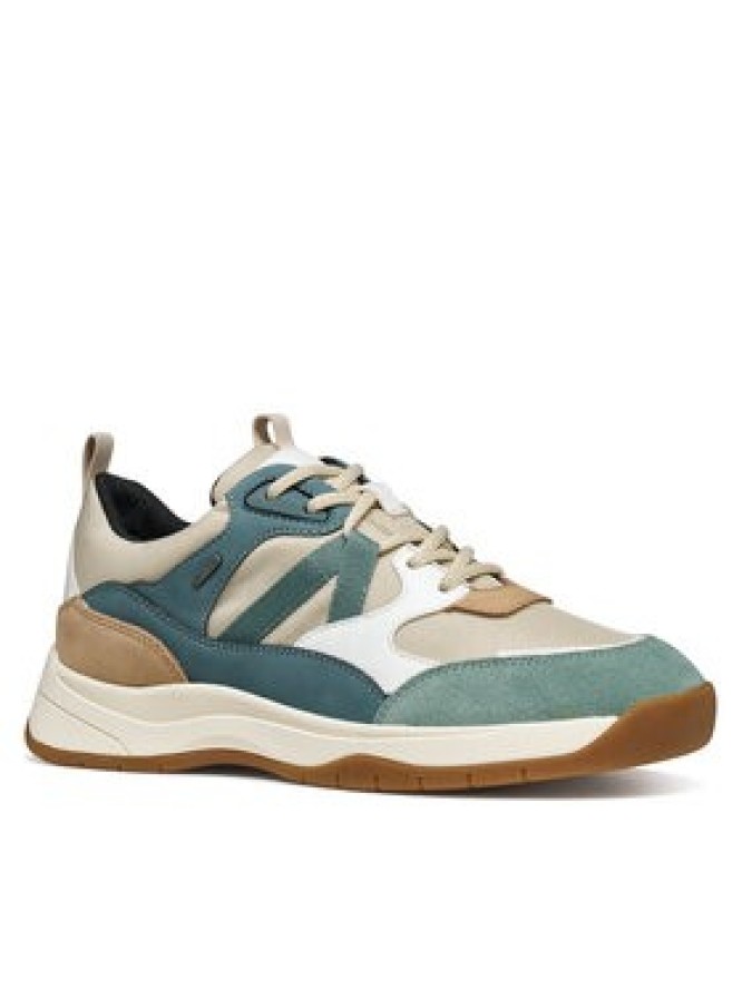 Geox Sneakersy D Berinike B Abx D563NB 011EK C5V4Y Beżowy