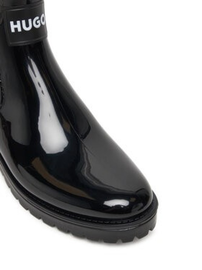 HUGO Kalosze Tabita Rain Bootie 50498397 Czarny