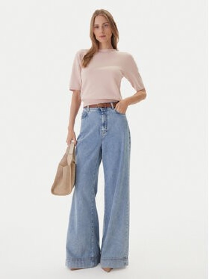 Kontatto Sweter 3M0804C Różowy Regular Fit