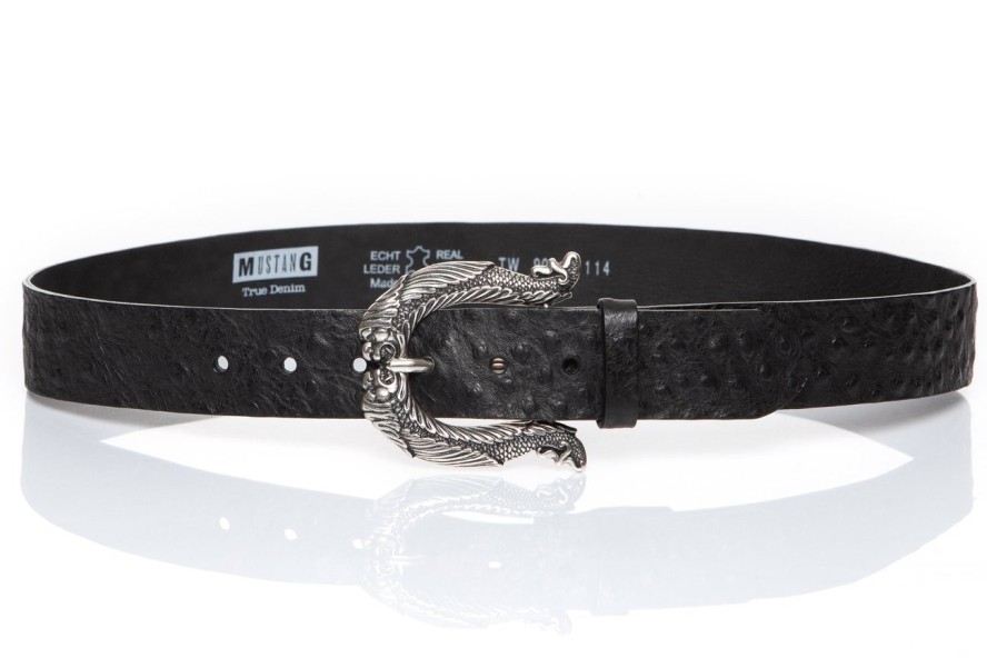 DAMSKI PASEK MUSTANG PASEK SKÓRZANY SOPO-MUS114 790 40mm Ledergürtel (Q.6539 )