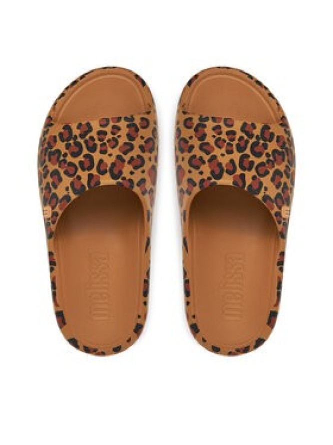 Melissa Klapki Melissa Free Print Slide Ad 33973 Brązowy