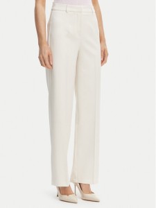 Morgan Spodnie materiałowe 242-POYA.F Écru Straight Fit