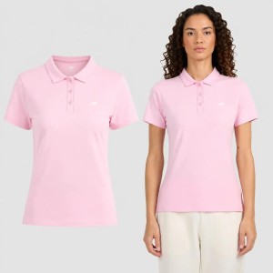 KOSZULKA DAMSKA POLO 4F BAWENIANA T-SHIRT Z KOŁNIERZYKIEM F0836