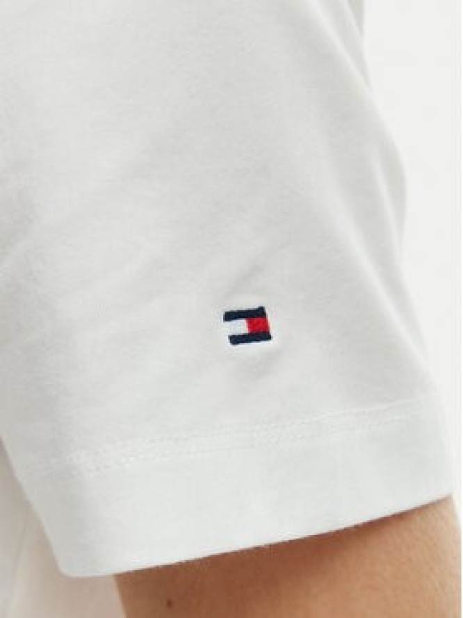 Tommy Hilfiger T-Shirt WW0WW48699 Écru Regular Fit
