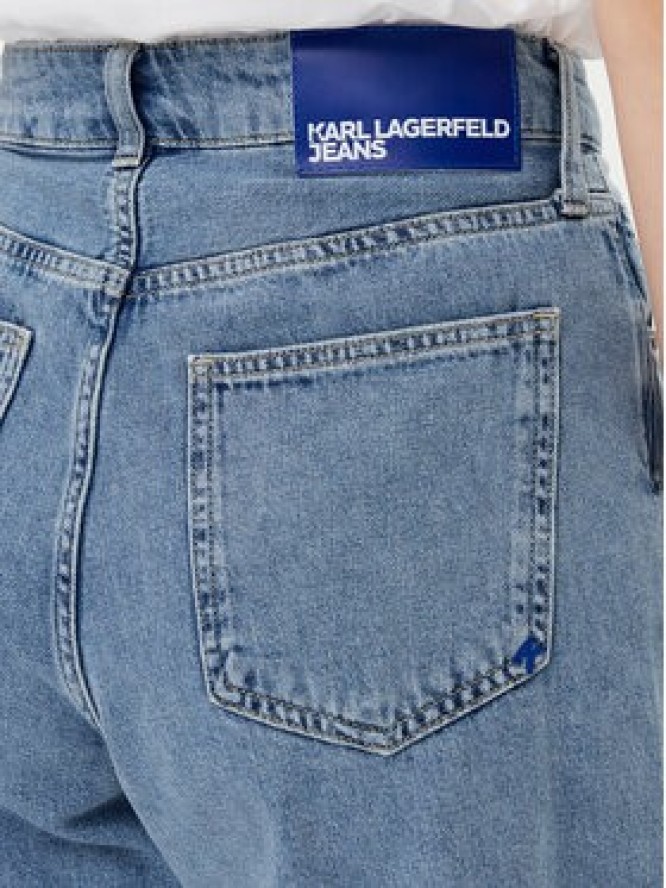 Karl Lagerfeld Jeans Szorty jeansowe A2W10041 Niebieski Relaxed Fit