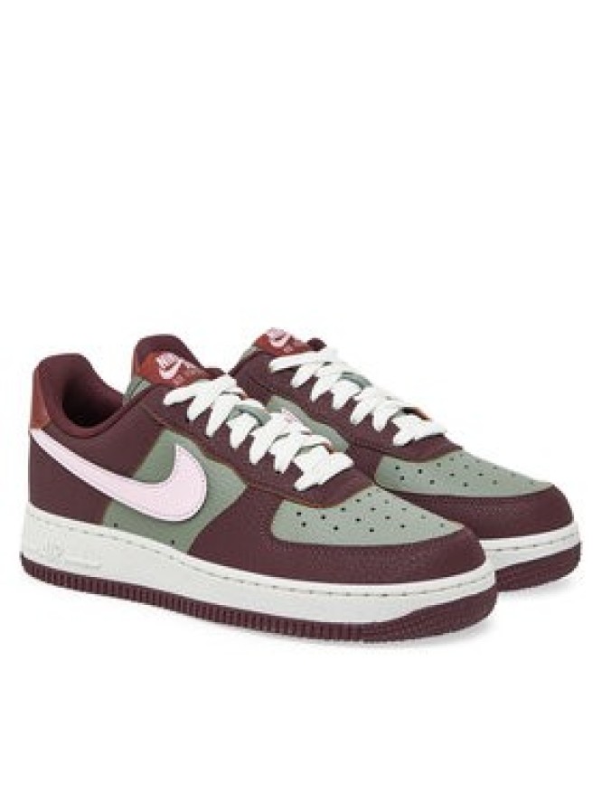 Nike Sneakersy Air Force 1 '07 Next Nature Wmns HQ4047 Bordowy