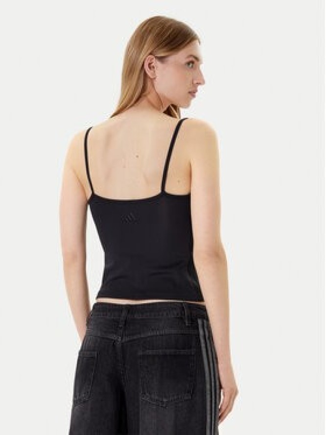 adidas Top Seasonal Essentials 3-Stripes JM1908 Czarny Slim Fit