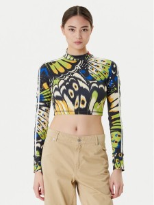 adidas Bluzka Farm Rio JL8650 Kolorowy Slim Fit