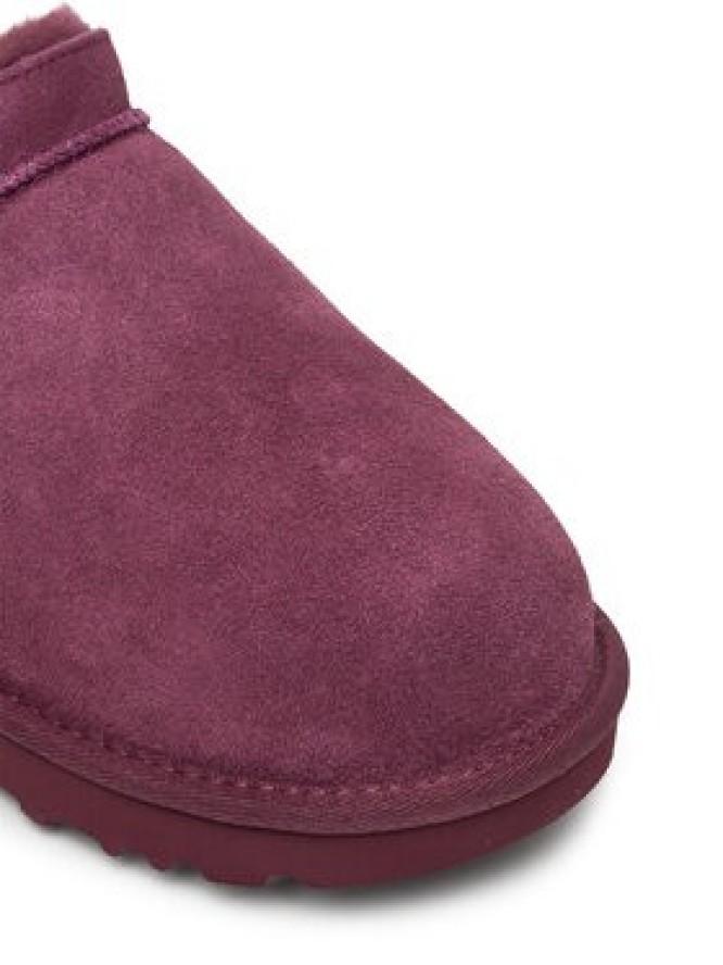 Ugg Śniegowce W Classic Micro 1173891 Bordowy