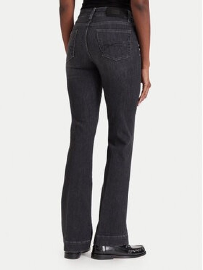 Liu Jo Jeansy UF6061 DS081 Czarny Flare Fit