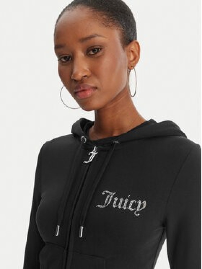 Juicy Couture Bluza Oola JCWAS126306 Czarny Slim Fit