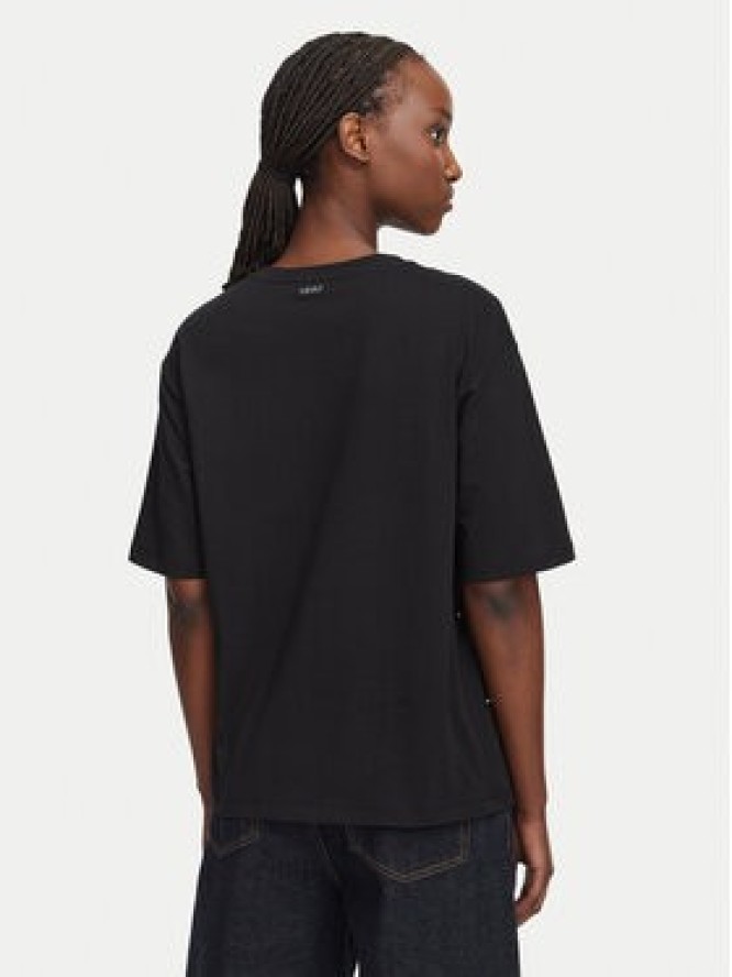 Liu Jo T-Shirt WF6398 JS904 Czarny Boxy Fit