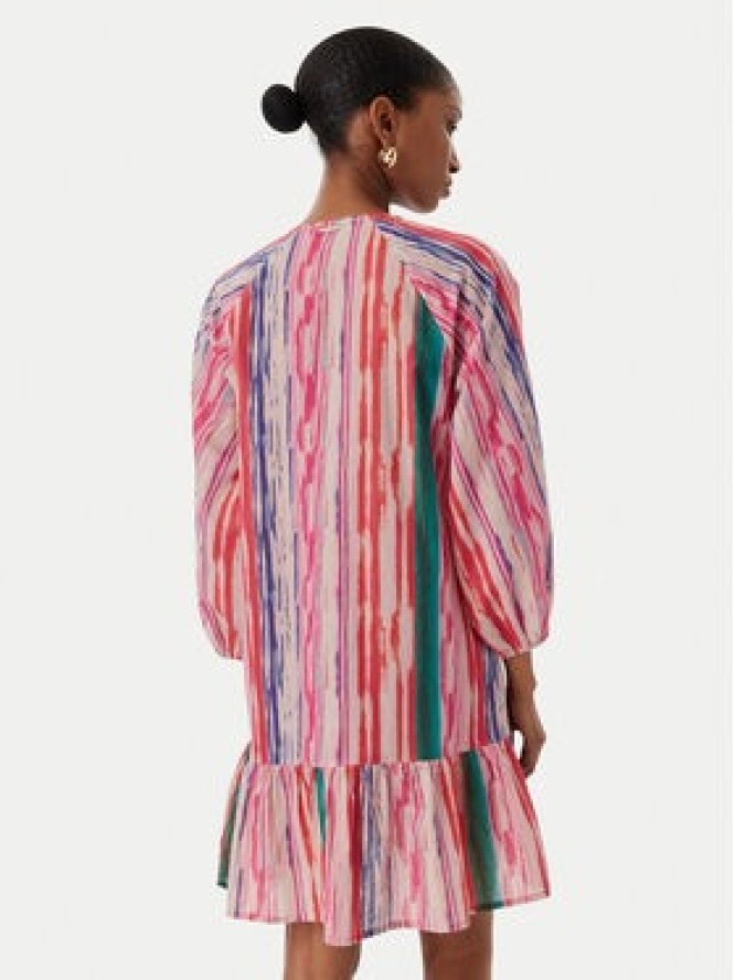 LOLA CASADEMUNT Sukienka letnia LS2616154 Różowy jasny Regular Fit