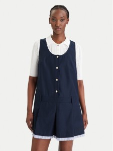 Tommy Jeans Sukienka codzienna DW0DW22759 Granatowy Regular Fit