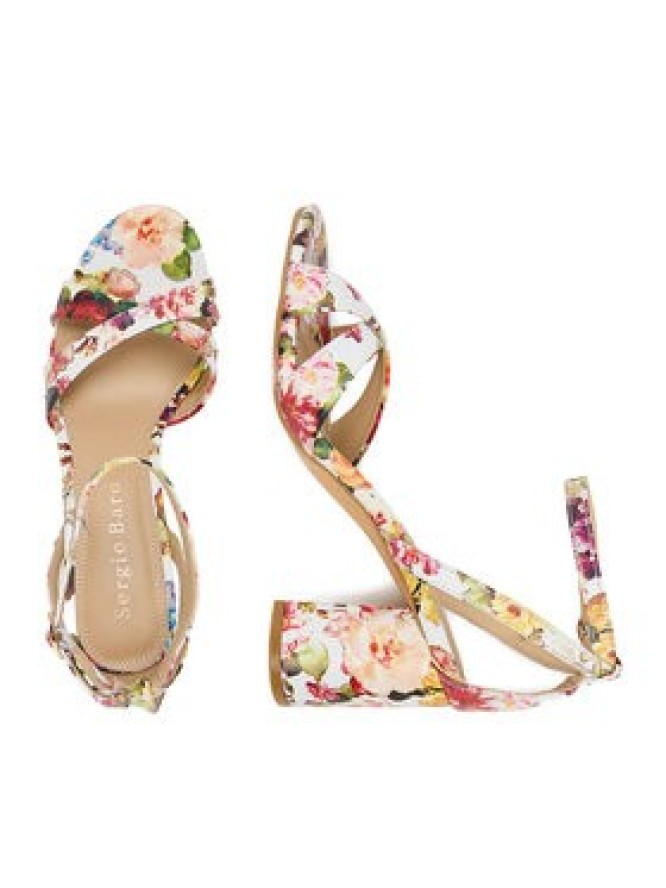 Sergio Bardi Sandały WYL3402-8ZA-SB Czerwony