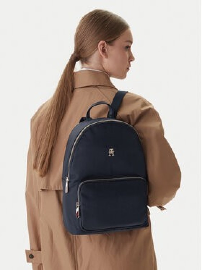 Tommy Hilfiger Plecak Poppy Th Backpack AW0AW15641 Granatowy
