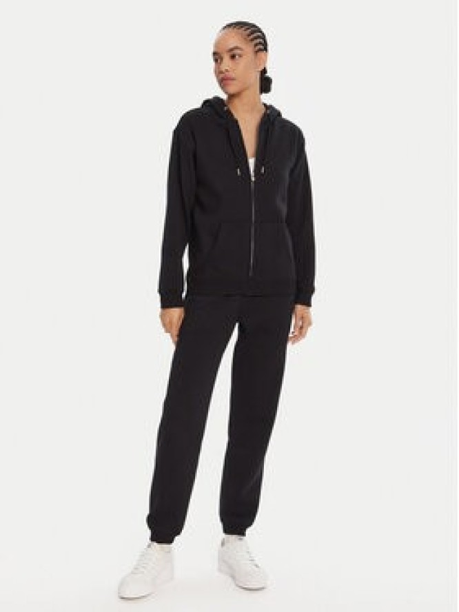 Roxy Bluza Surf Stoked Zipped Brushed ERJFT05022 Czarny Regular Fit