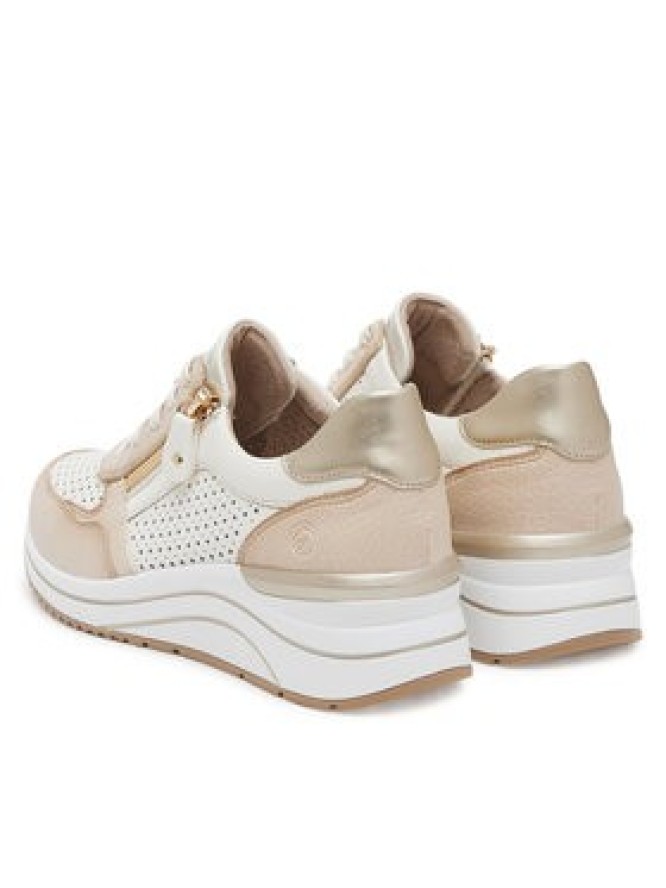 Remonte Sneakersy D0T14-81 Beżowy