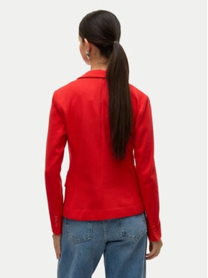 Vero Moda Marynarka Julia 10154123 Czerwony Regular Fit