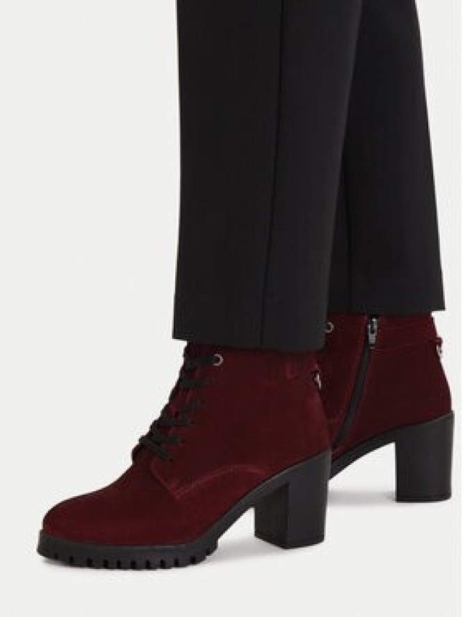 Lasocki Trzewiki CEO-WI23-LUM-02 Bordowy