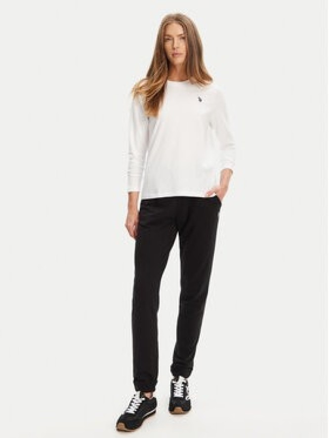 U.S. Polo Assn. Bluzka WUP0785 Biały Regular Fit