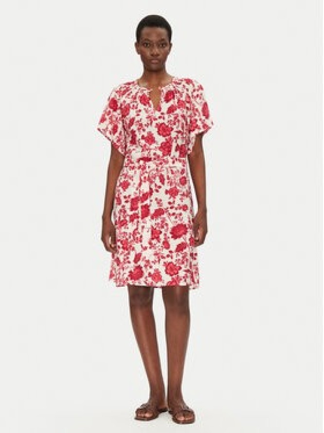 Fransa Sukienka letnia 20615433 Różowy Regular Fit