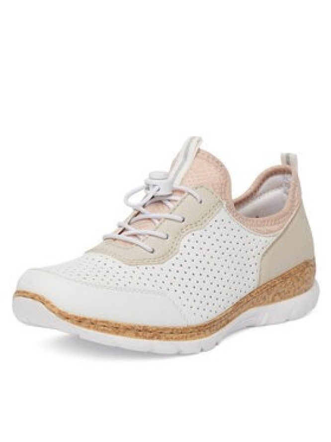 Rieker Sneakersy N4286-80 Biały