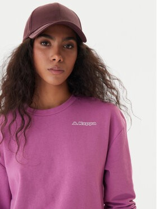 Kappa Bluza Logo Fekka 371M5EW Fioletowy Regular Fit