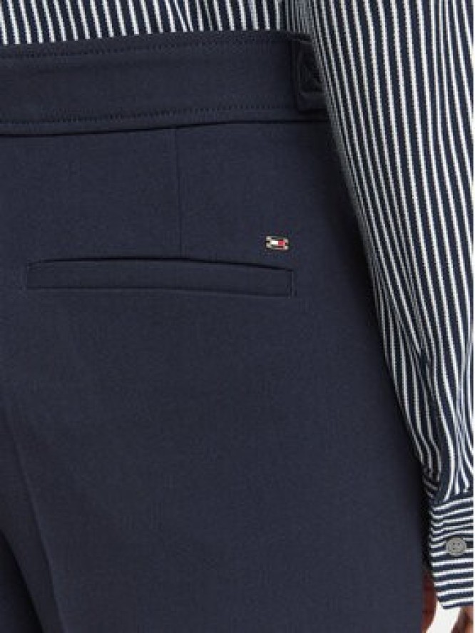 Tommy Hilfiger Spodnie materiałowe WW0WW52204 Granatowy Bootcut Fit