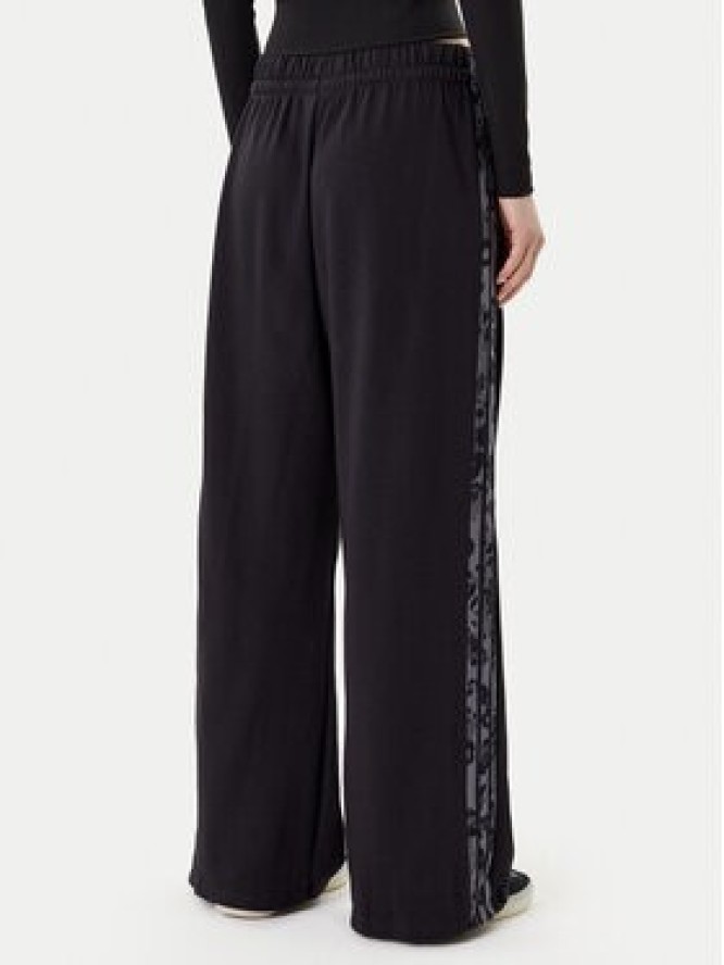 adidas Spodnie dresowe Animal Print 3-Stripes JM1840 Czarny Loose Fit