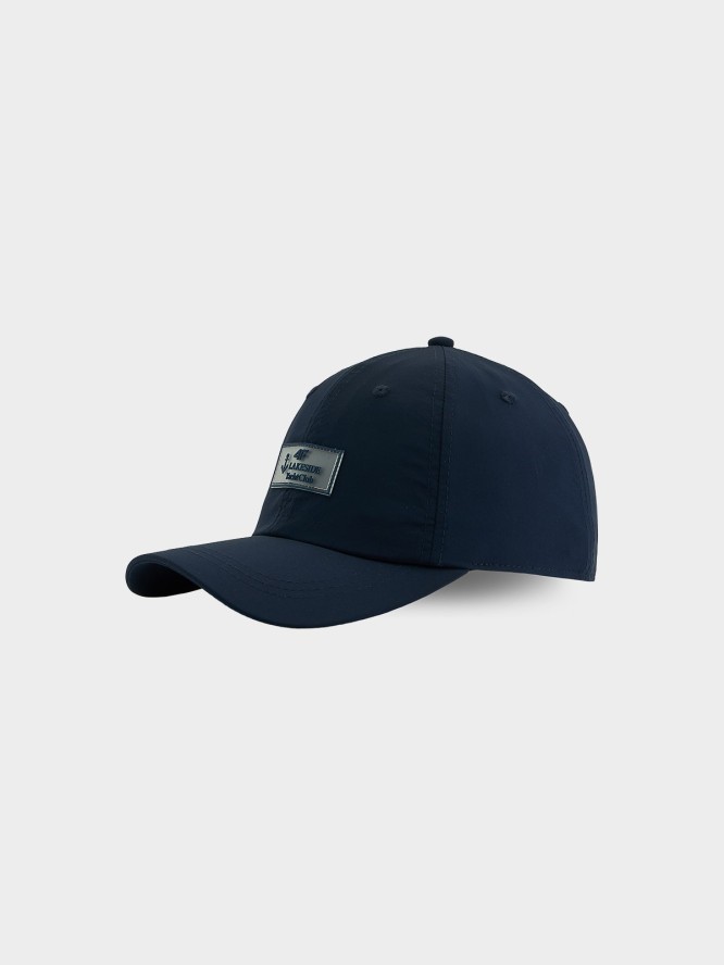 4F Czapka z daszkiem strapback uniseks - granatowa S/M (58cm)
