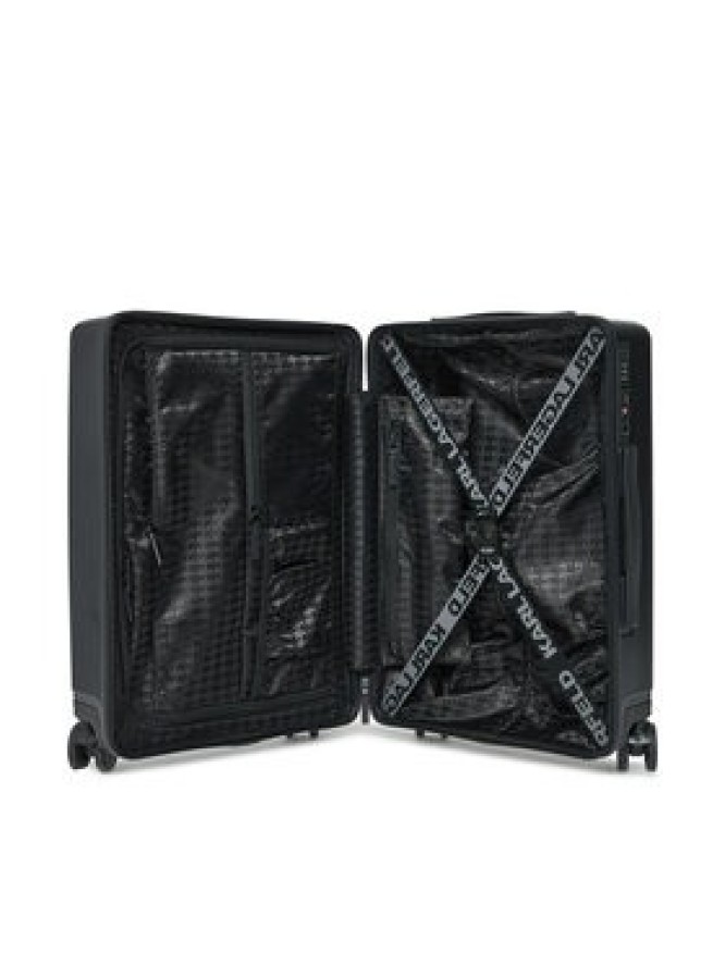 KARL LAGERFELD Walizka kabinowa A1W30421 Czarny