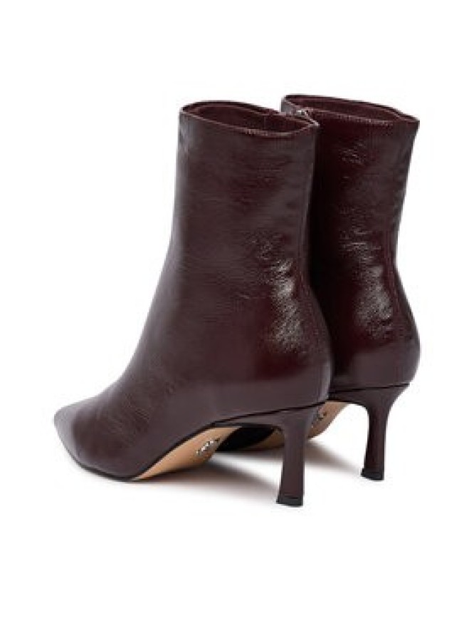 Steve Madden Botki Lulah 11003282 Bordowy