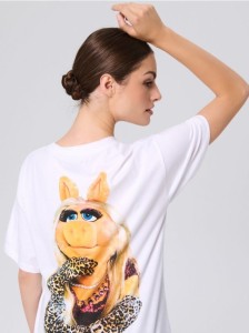 Koszulka z nadrukiem Muppets - biały