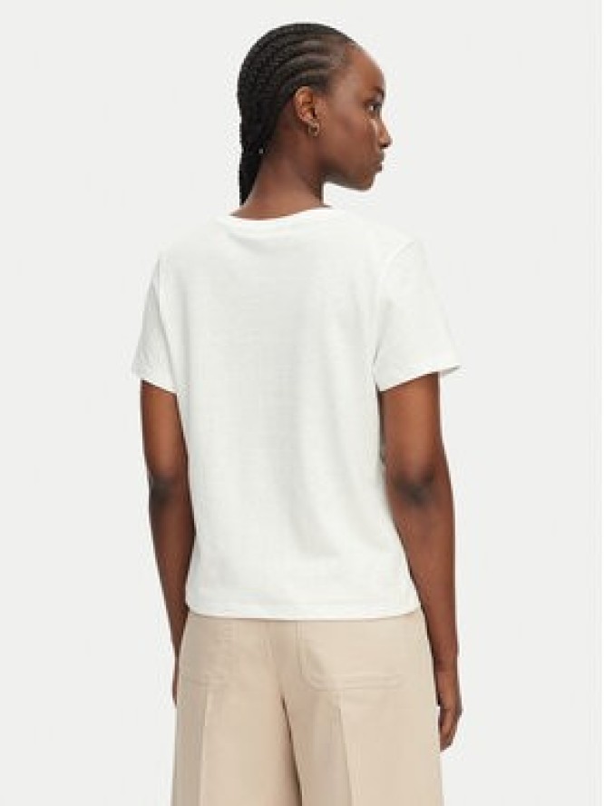 Tommy Hilfiger T-Shirt WW0WW48704 Biały Regular Fit