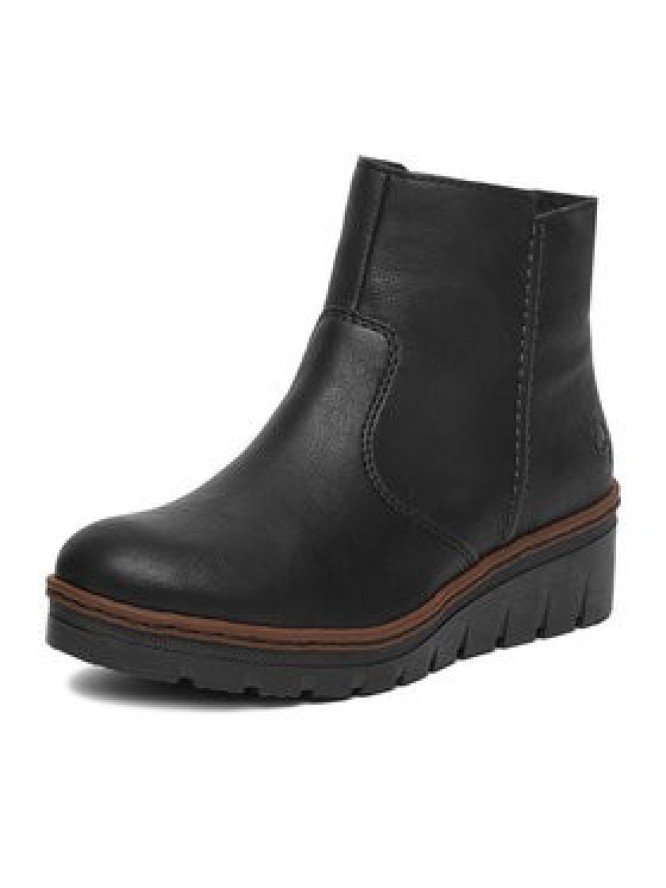 Rieker Botki CEO-X9165-00 Czarny