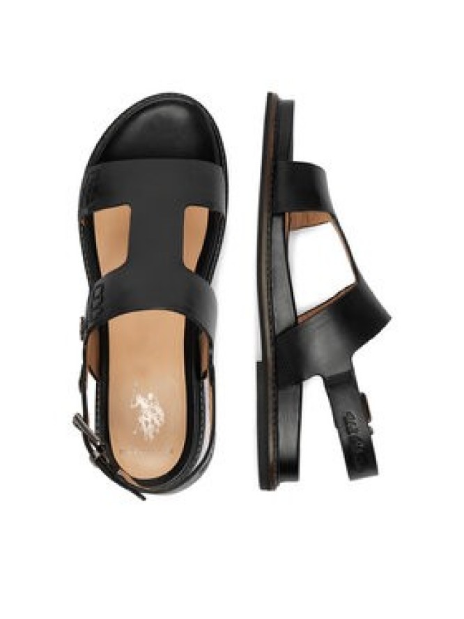 U.S. Polo Assn. Sandały EO-ADELI002W/6L1 Czarny