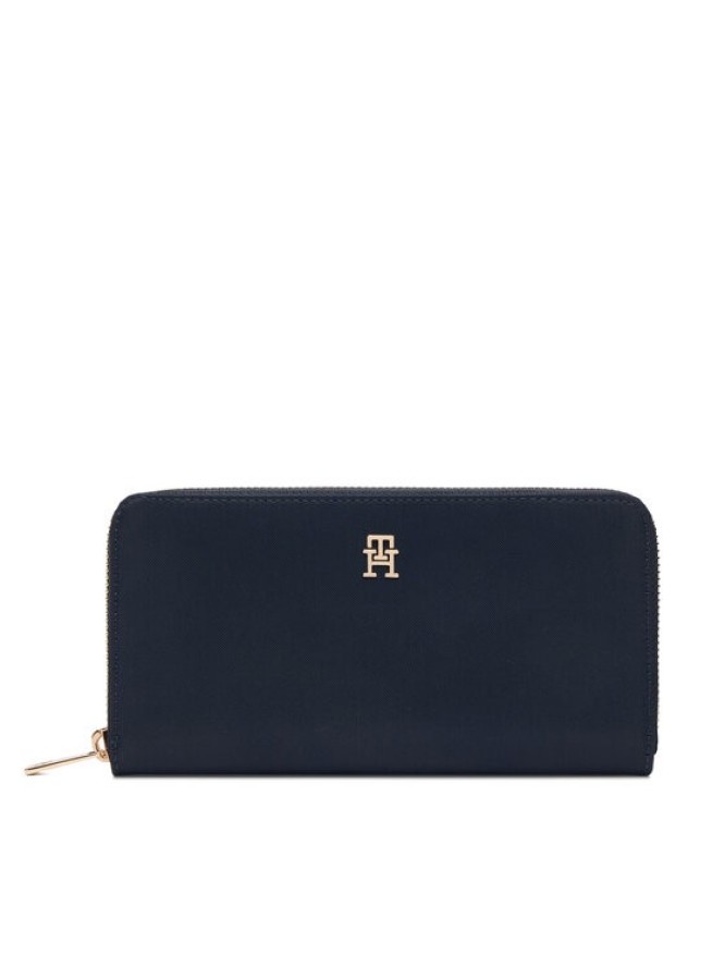 Tommy Hilfiger Portfel Th Icon Lrg Za Nylon AW0AW17750 Granatowy