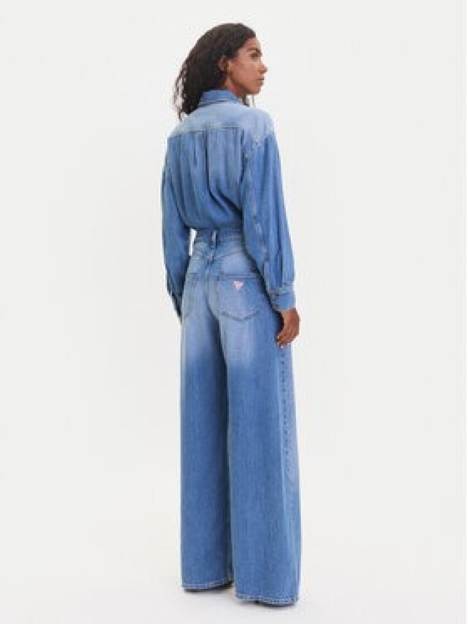 Guess Kombinezon W5YD58 D5B94 Niebieski Regular Fit